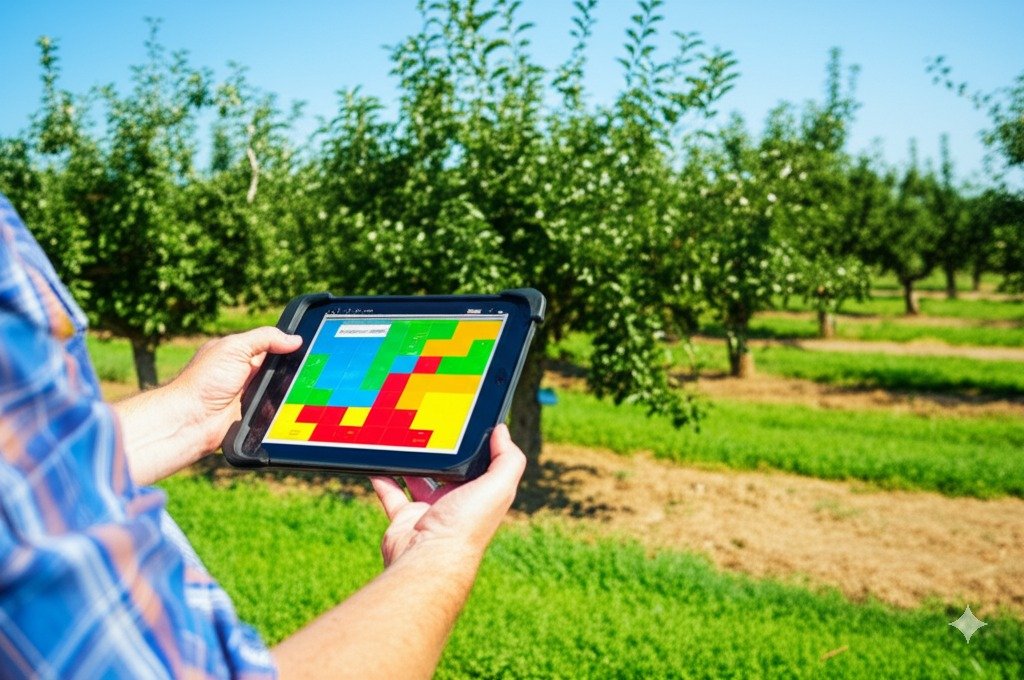 Martinsville orchard using AI for crop management